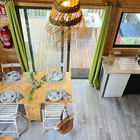 Stacaravan 8 personen - TROPISCH DUPLEX - 50m²- 3 kamers