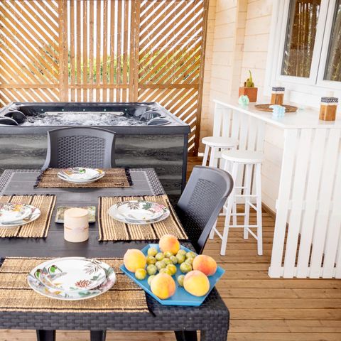 Stacaravan 8 personen - TROPISCH DUPLEX - 50m²- 3 kamers