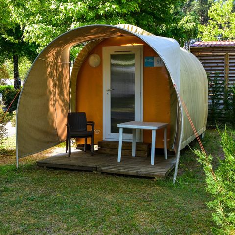 Tent 2 personen - Tent 2 klavers 1 slaapkamer - Geen sanitair