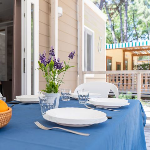 Stacaravan 6 personen - Lodge Deluxe