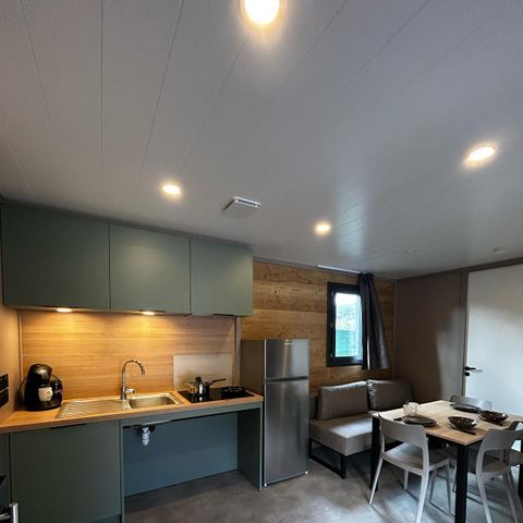 Chalet 4 personen - Chalet PMR Premium 35m² - 2 kamers (CLIM + TV + Plancha) ***NEW 2025 !!!