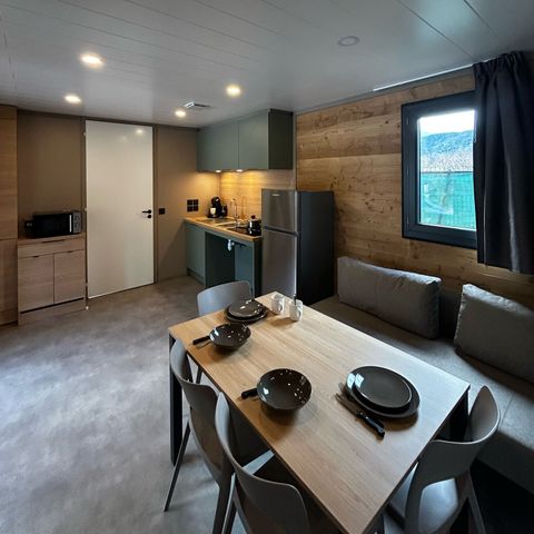 Chalet 4 personen - Chalet PMR Premium 35m² - 2 kamers (CLIM + TV + Plancha) ***NEW 2025 !!!