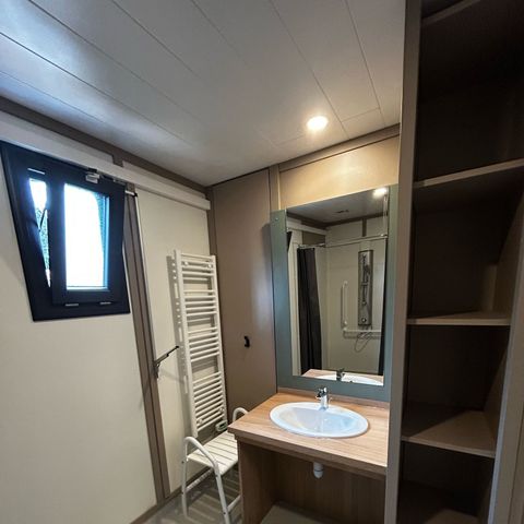 Chalet 4 personen - Chalet PMR Premium 35m² - 2 kamers (CLIM + TV + Plancha) ***NEW 2025 !!!