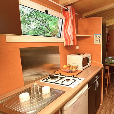 Accommodatie 4 personen - ROULOTTE. ECO