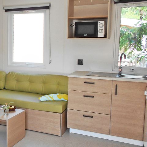 Stacaravan 8 personen - TEXAS CONFORT