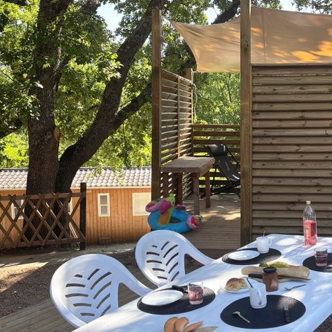 Chalet 4 personen - CHALET TIKAL. COMFORT MET SPA