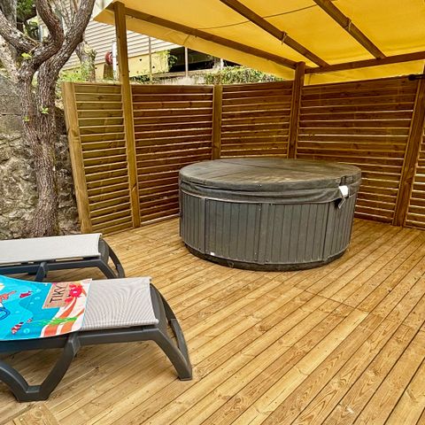 Chalet 4 personen - COBA. COMFORT MET SPA