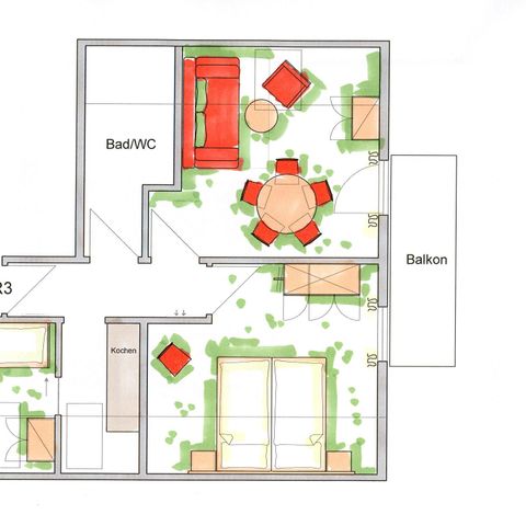 VAKANTIEHUIS 6 personen -  R3