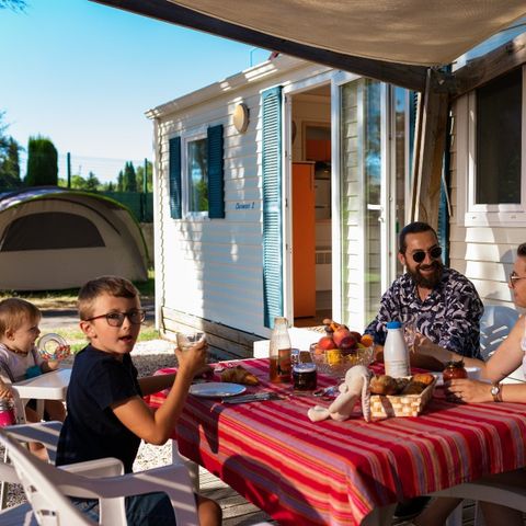 Stacaravan 4 personen - VRIJE TIJD COMFORT GROTE CHARME