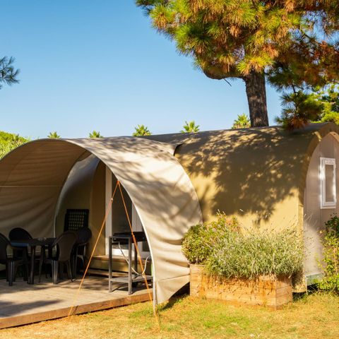 Glampingtent 4 personen - COCO SWEET - Zonder sanitair