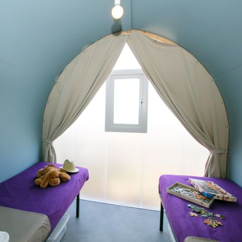 Glampingtent 4 personen - COCO SWEET - Zonder sanitair