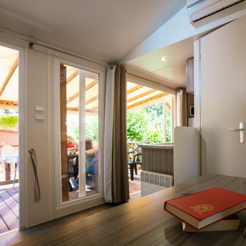 Stacaravan 4 personen - LOISIR CONFORT FAMILY prijs voor 4 personen
