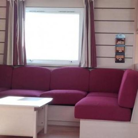 Stacaravan 6 personen - 3 slaapkamers + Airconditioning