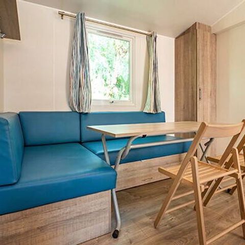 Stacaravan 6 personen - Comfort | 3 slaapkamers | 4/6 Pers | Verhoogd terras | Airconditioning