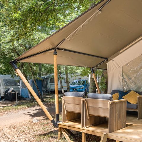 Safaritent 5 personen - Safaritent Comfort + airco