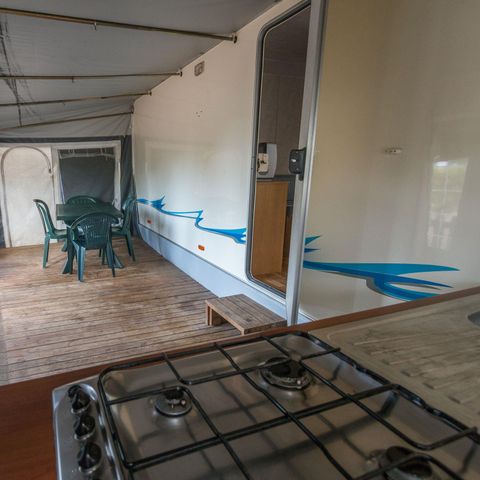 Caravan 2 personen - Maxi Caravan - prijs voor 2 personen