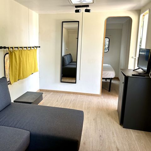 Caravan 2 personen - Caravan Superior - geen sanitair, buitenkeuken - prijs voor 2 personen