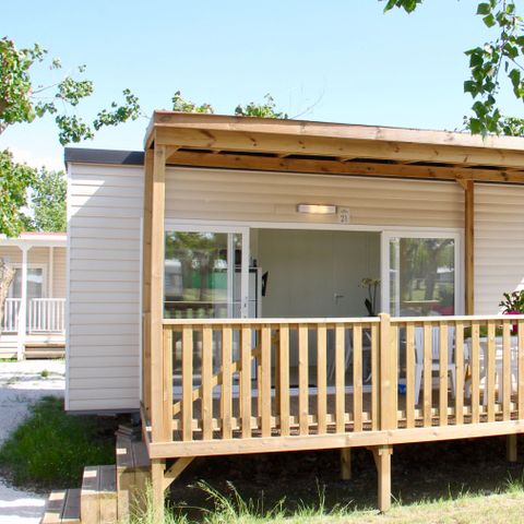 Stacaravan 6 personen - LODGE HOND