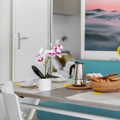 Stacaravan 7 personen - Emilia Romagna Mare - B256 - AC/TV