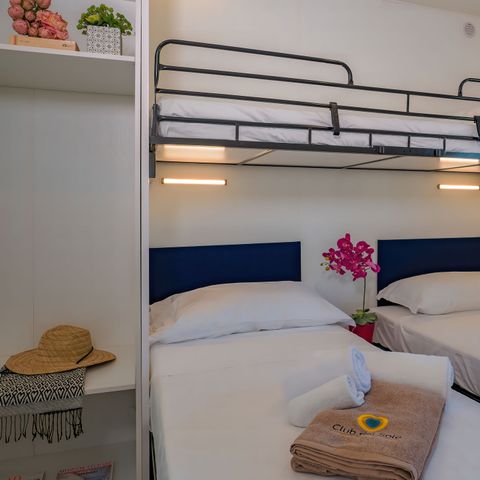 Stacaravan 5 personen - Emilia Romagna Mare - B257 - AC/TV