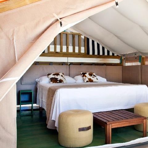 Safaritent 2 personen - Mini Lodge - zonder sanitair