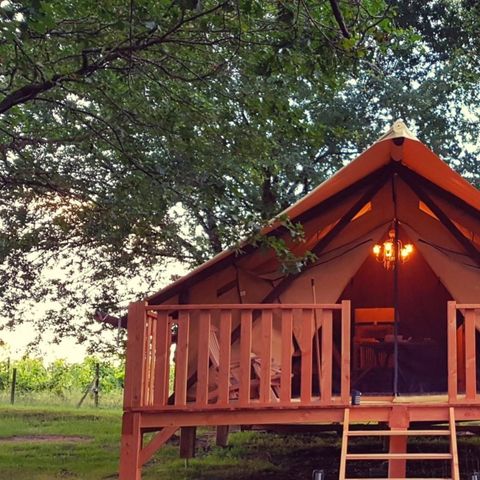 Safaritent 4 personen - Lodge (L1)