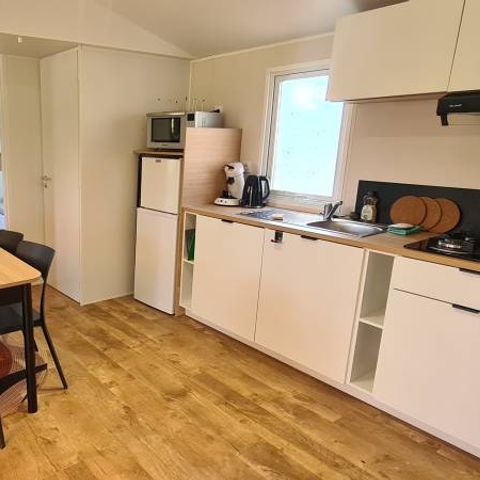Stacaravan 2 personen - Stacaravan 3 - 35m² - 3 kamers PRIJS VOOR 2 PERSONEN