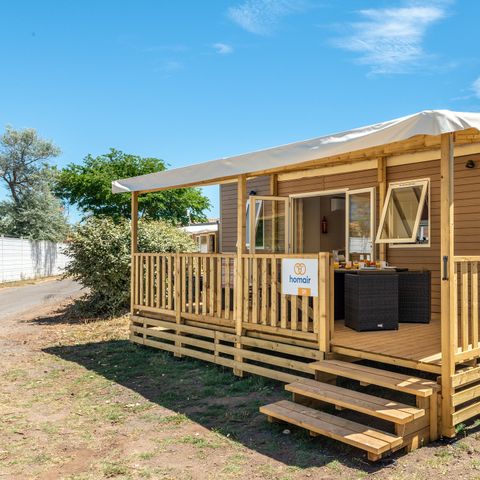 Stacaravan 6 personen - Premium | 3 slaapkamers | 6 pers. | Terras Lounge | Airconditioning | TV