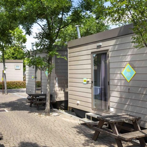 Bungalow 3 personen - Comfort, zonder keuken