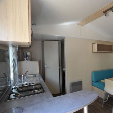 Stacaravan 6 personen - Grand Confort - 28 m2