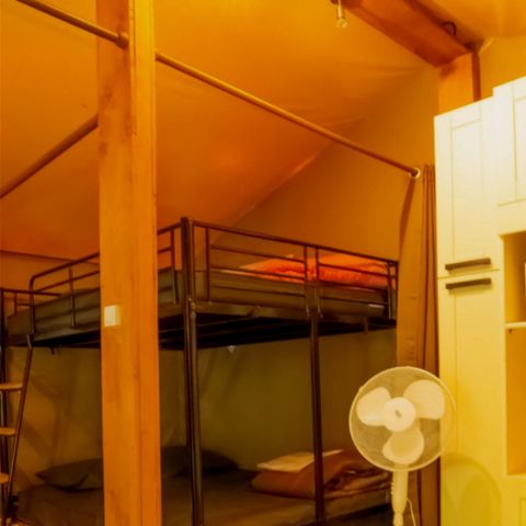 Safaritent 6 personen - Canvas bungalow 6p