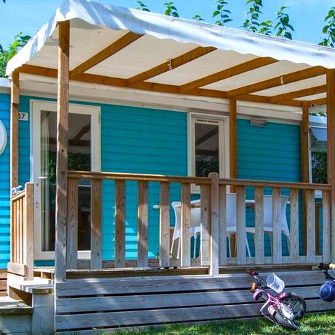 Stacaravan 6 personen - Familie Zon