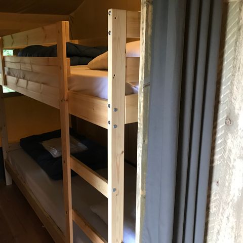 Safaritent 4 personen - incl. sanitair