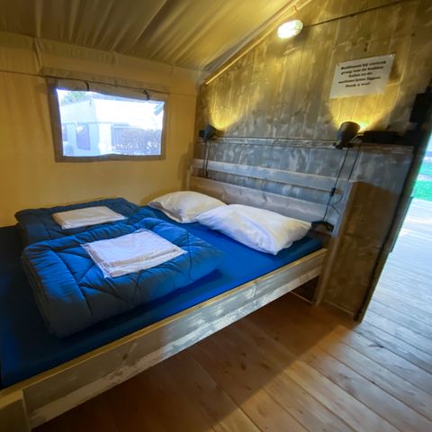 Safaritent 4 personen - incl. sanitair