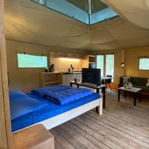 Safaritent 2 personen - Luxe Safaritent incl. sanitair (MIVA)
