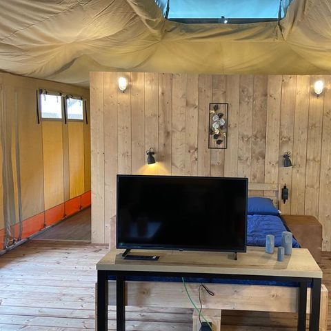 Safaritent 2 personen - Luxe Safaritent incl. sanitair (MIVA)