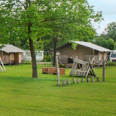 Safaritent 4 personen - incl. toilet