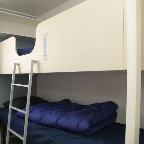 Stacaravan 6 personen - Aqua  (max 4 adults)