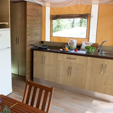 Safaritent 5 personen - Lodgetent Deluxe