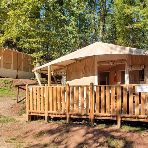 Safaritent 5 personen - Lodgetent Deluxe