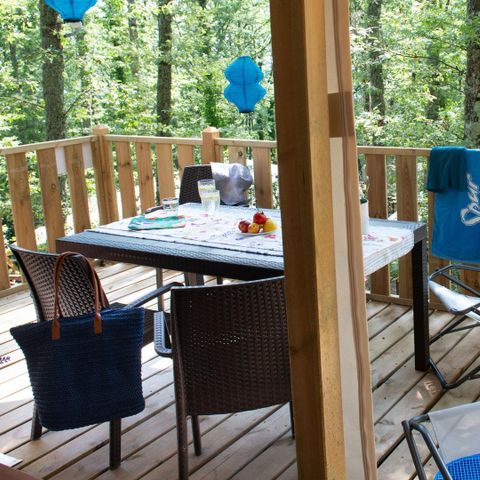 Safaritent 5 personen - Lodgetent Deluxe