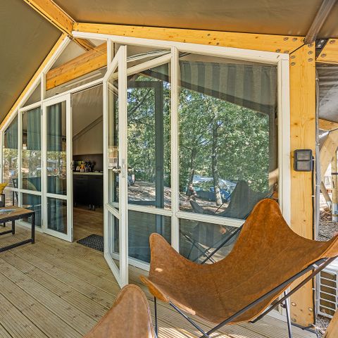 Safaritent 5 personen - Safaritent Bella Vista + airco (5P)