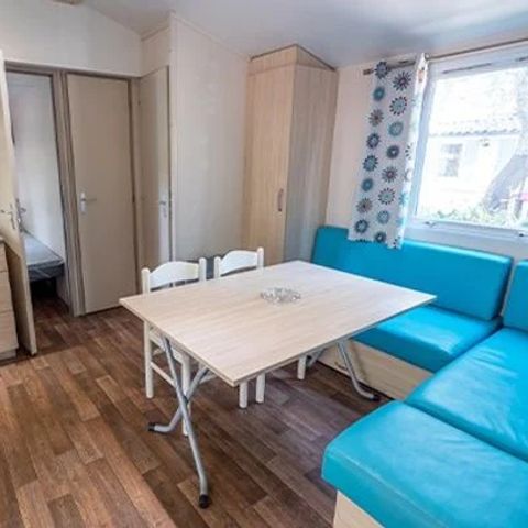 Stacaravan 6 personen - Mobile-home | Comfort XL | 3 slaapkamers | 6 pers. | Verhoogd terras | Airconditioning