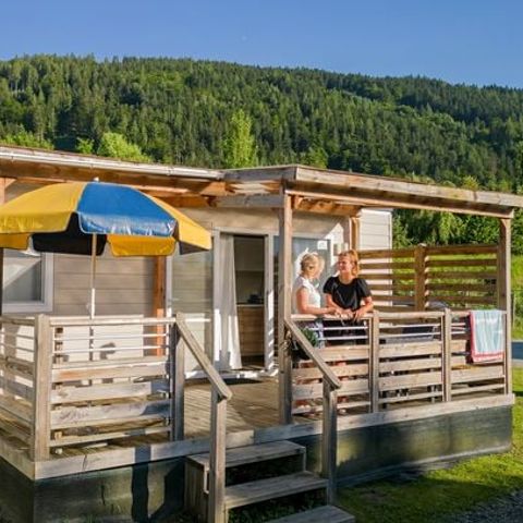 Stacaravan 6 personen - Mobile-home | Comfort XL | 3 slaapkamers | 6 pers. | Verhoogd terras | Airconditioning
