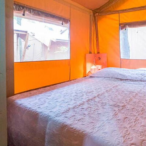 Safaritent 6 personen - Tente Safari | 3 Ch. | 6 Pers. | 1 SDB | Klim.