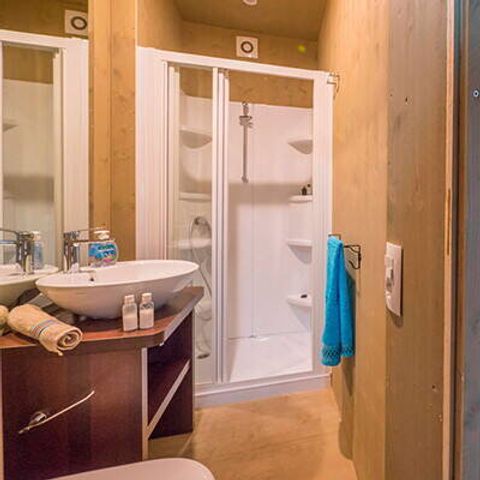 Safaritent 6 personen - Tente Safari | 3 Ch. | 6 Pers. | 1 SDB | Klim.