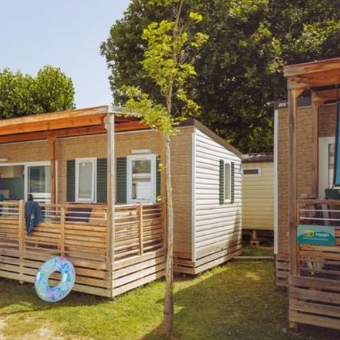 Stacaravan 7 personen - Premium Plus 3 kamers Lounge