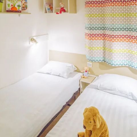 Stacaravan 7 personen - Premium Plus 3 kamers Lounge