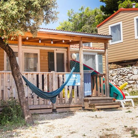 Stacaravan 6 personen - Stacaravan | Klassiek | 3 Slaapkamers | 6 Pers. | Verhoogd terras | Airconditioning.