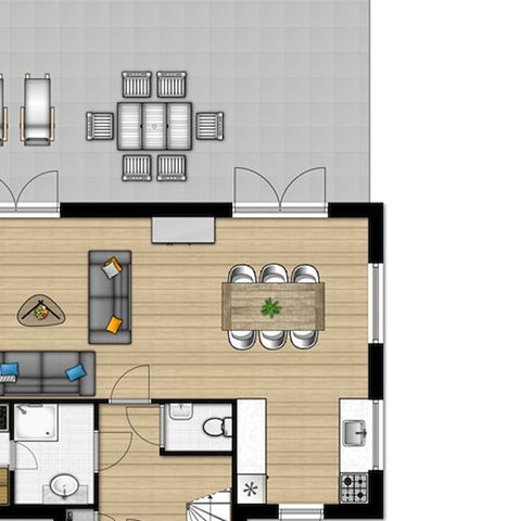 Villa 6 personen - Comfort